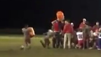 This Youth Football Player’s Gatorade Bath Attempt Did Not Go As Planned