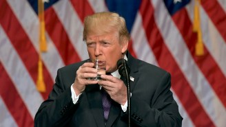 Trump Is Now Claiming That Attack Ad Clips Of Him Stumbling Over Words And Generally Seeming Like His Brain Is Deteriorating Are AI Fakes (They Are Not, They’re Very Real)